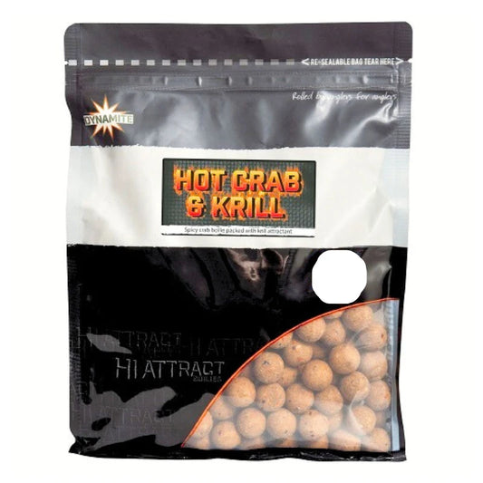 Boilies Dynamite Baits Hot Krill Crab 20mm 1kg