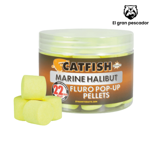 Dynamite Baits Pop Up Marine Halibut Fluoro Pop Up 22mm