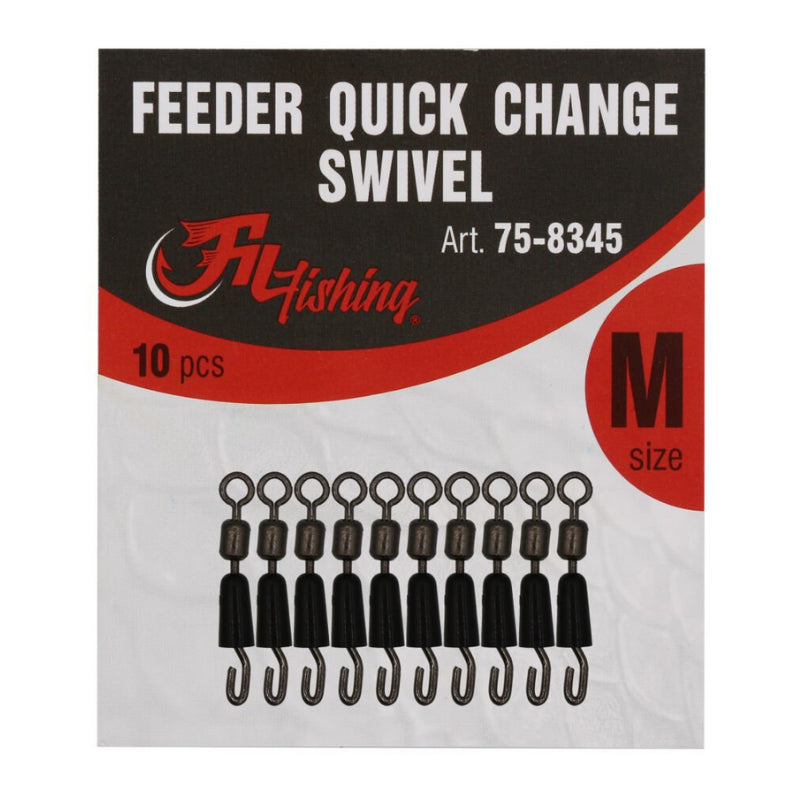 Feeder Quick Change Swivel FilFishing Tamaño M 10uds