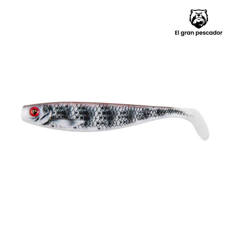 Vinilos Fox Rage Pro Shad  18cm Zebra UV