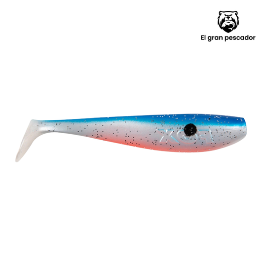 Vinilos Fox Rage Zander Pro Shad 14cm Red Belly Roller