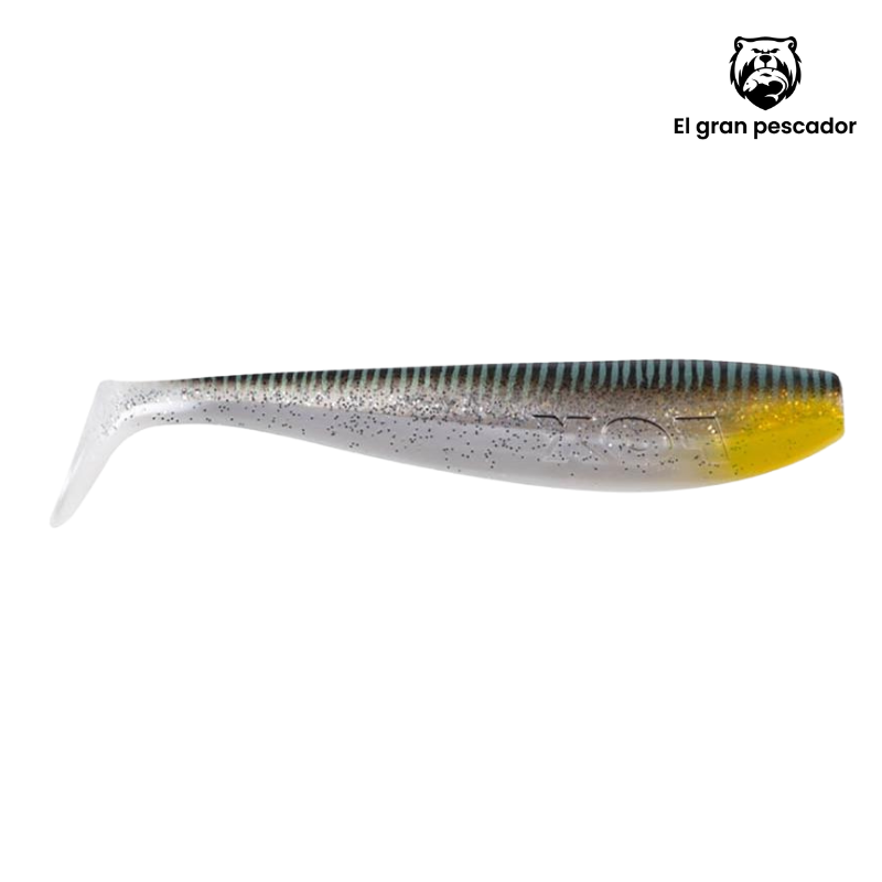 Vinilos Fox Rage Zander Pro Shad 12cm Silver Halo