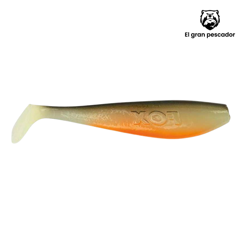 Vinilos Fox Rage Zander Pro Shad 16cm Hot Olive