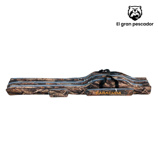 Funda para 3 cañas Baracuda B12 Camuflaje Nuevo 160cm