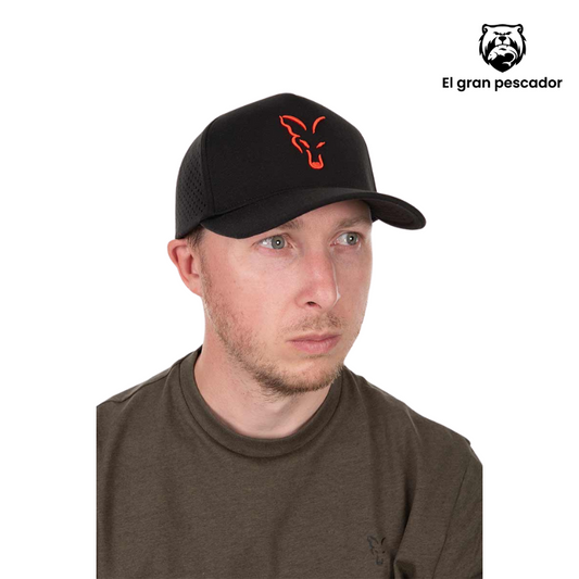 Gorra Fox Negra Naranja