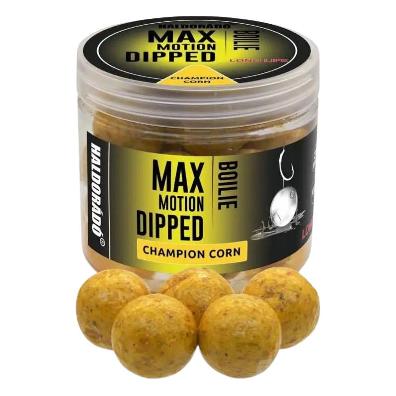 Haldorado Max Motion Boilie Dipped Champion Corn 20mm