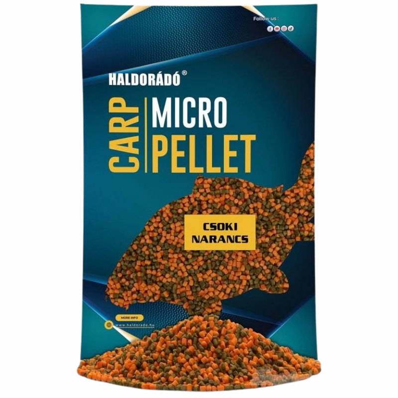 Haldorado Carp Micro Pellet Chocolate Naranja