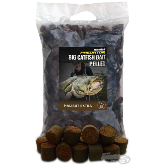 Haldorado Catfish Bait Pellet Halibut Extra 28mm 5kg