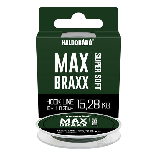 Haldorado Maxx Braxx Hooklink 0.18mm 12,96Kg 10m