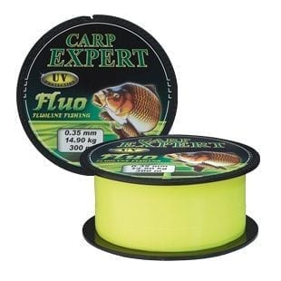 Linea Carp Expert FluoAmarillo Monofilament 0.30mm 12,50kg 300m