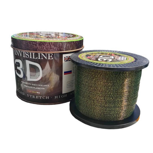 Hilo FL Invisiline Camuflage 3D 0,35mm 1200m 16,20kg