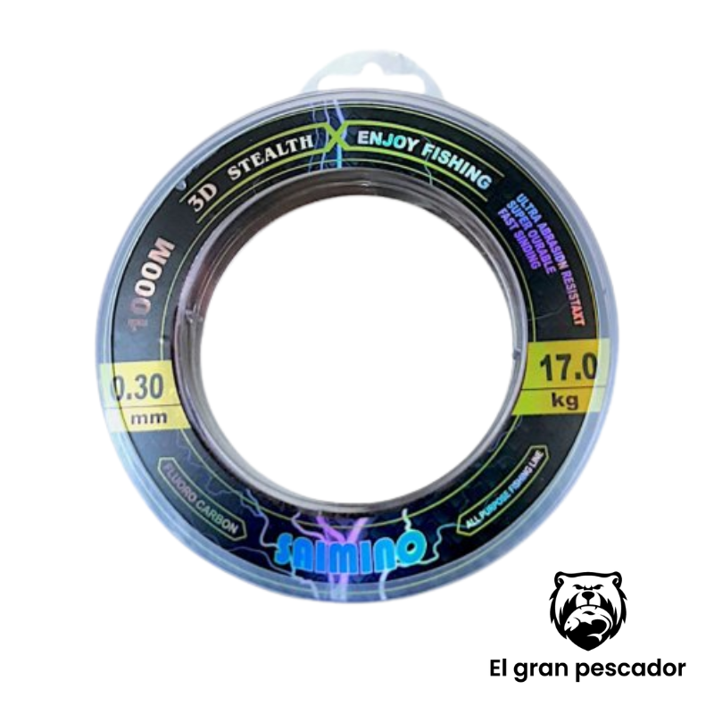 Hilo Saimino Camuflage 3D 0,30mm 1000m