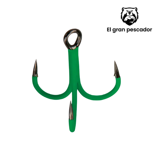 Poteras X6 Madcat Verdes 1/0 4pcs