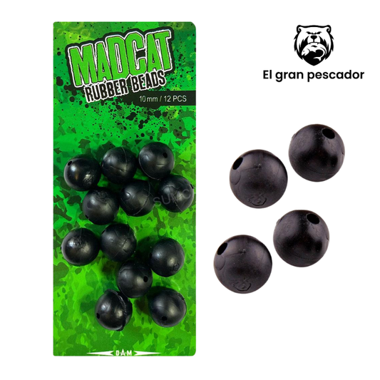 Madcat Ruber Beads 10mm 12pcs