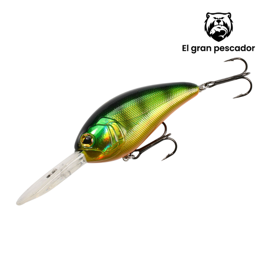 Mikado Wobler Fishunter Glimmer 8cm Floating Pearch