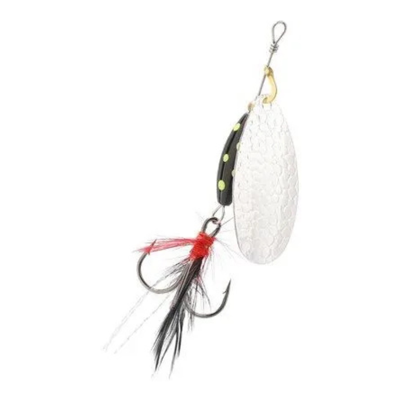 Mikado Cucharilla Nr 3 M-Grub Negro Limon / Plata