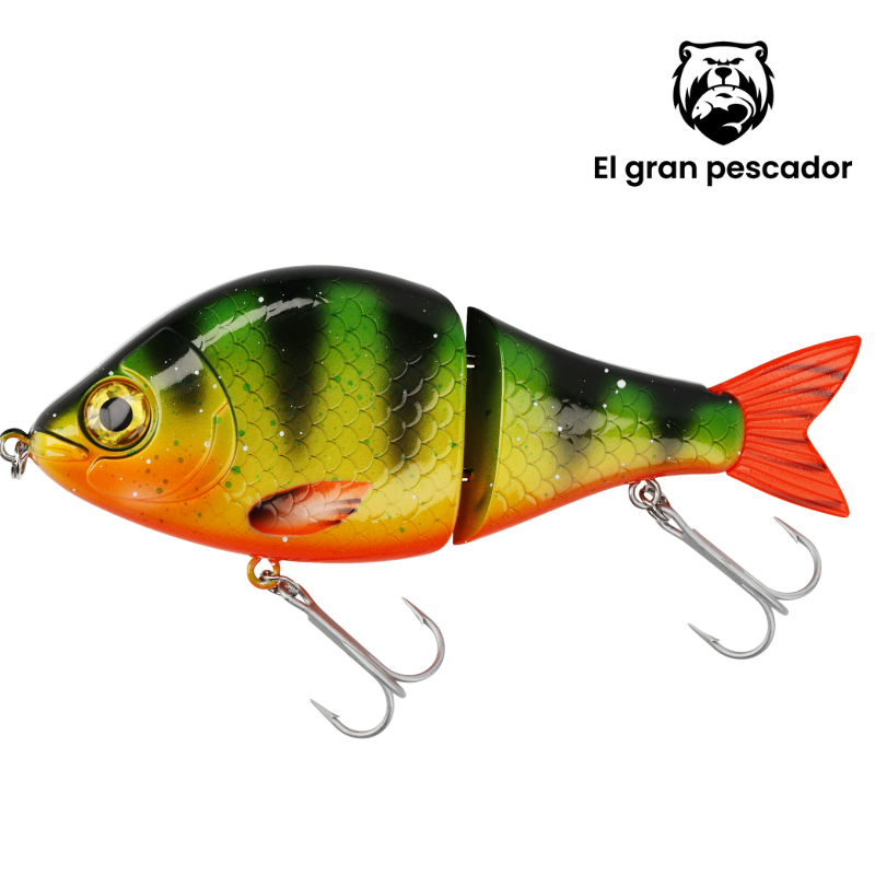 Swimbait Mikado MFT Fire Tiger Slow Sinking 7cm 16gr