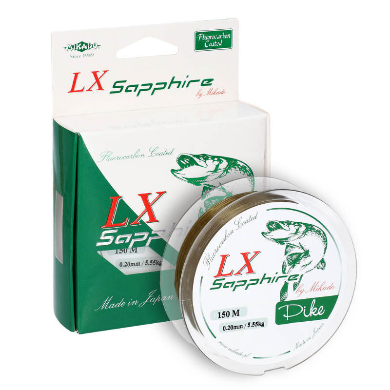 Monofilamento Mikado LX Shappire 0,25mm 8,40kg/150m
