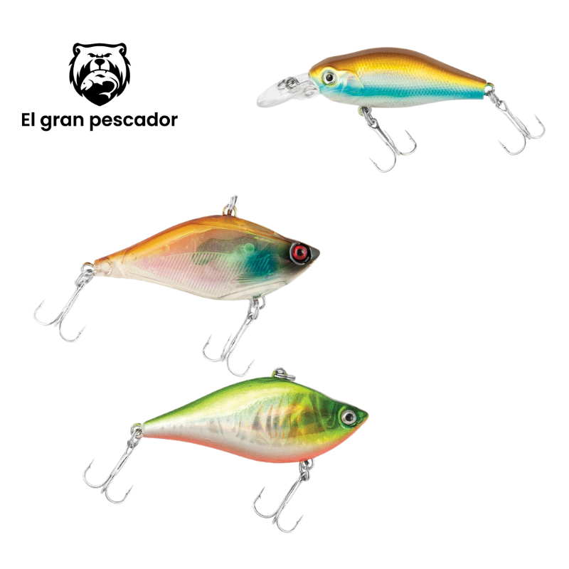 Pack Sorpresa Baracuda Wobbler 3 piezas