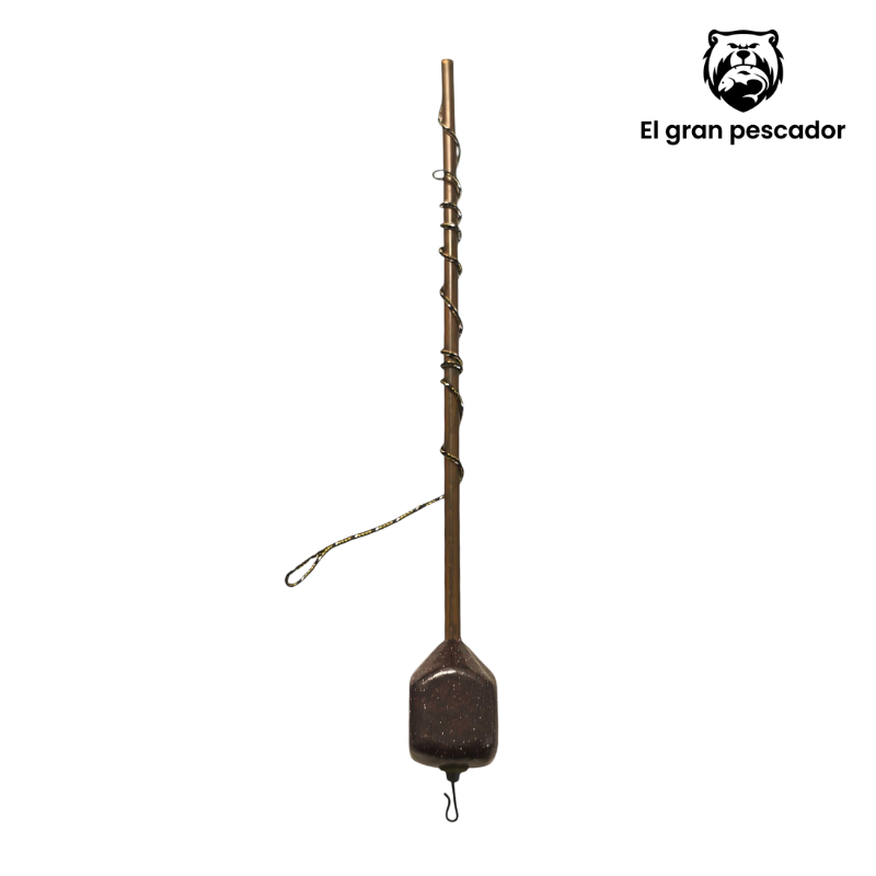 Riot Plomo Cubo con Tubo Verde 4mm Lead Core y Enganche Rapido 70gr