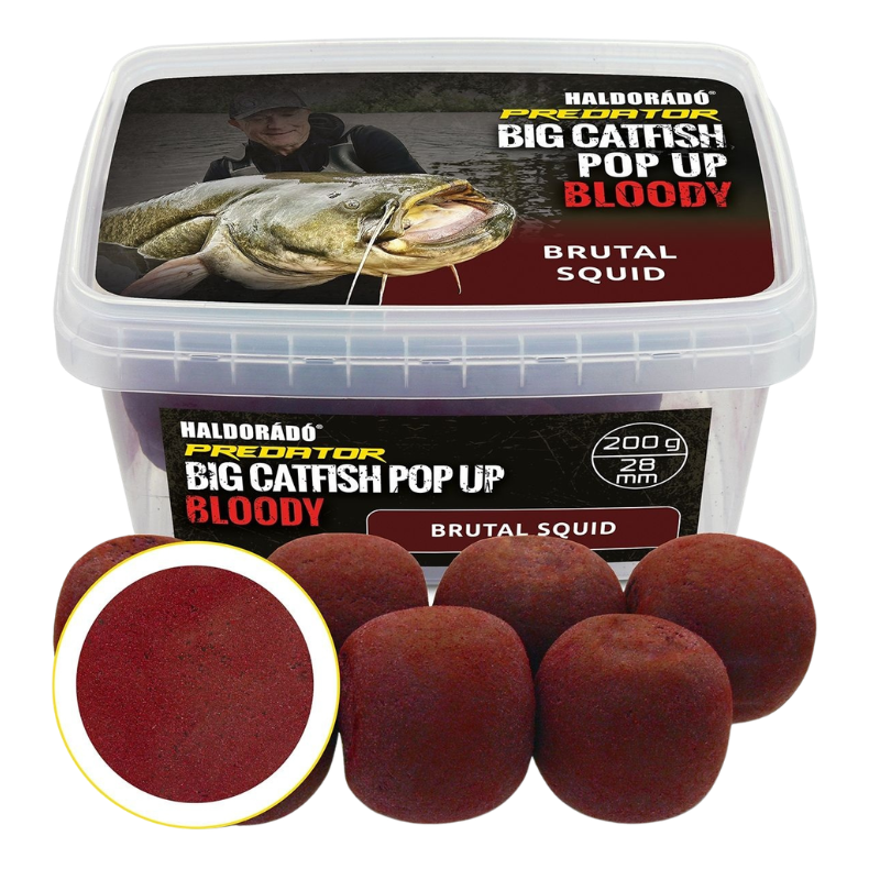 Haldorado Catfish Pop Up Brutal Squid 28mm