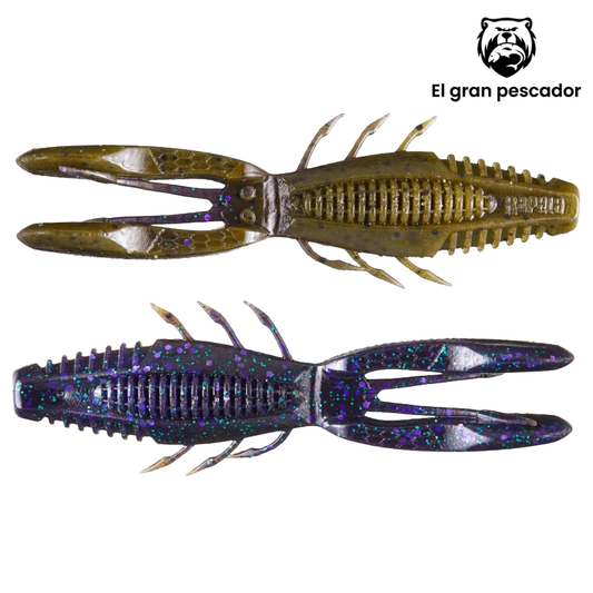 Vinilos Rapala CrushCity Bronco Bug Bama Bug  4´´ 10cm 6unidades