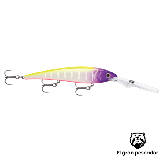 Rapala Gold Minner Cabeza Morrada Espalda Amarilla 12cm