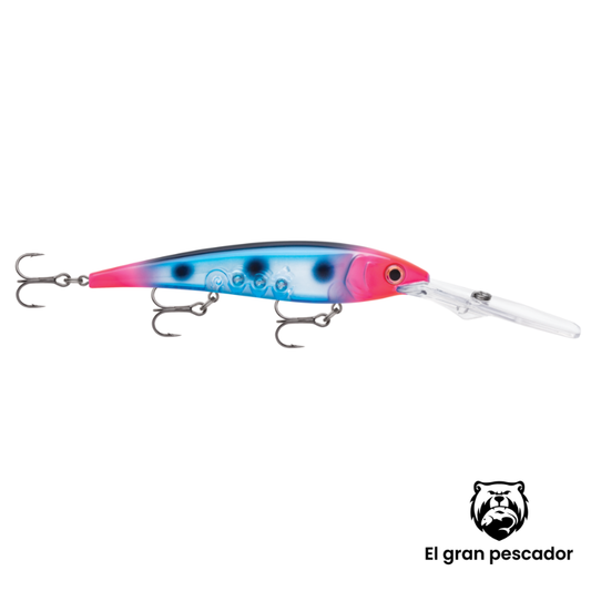 Rapala Gold Minner Azul Cabeza Rosa 12cm