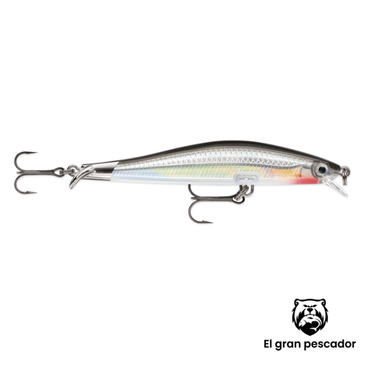 Jerkbait Rapala Ripstop 9cm Espalda Negra
