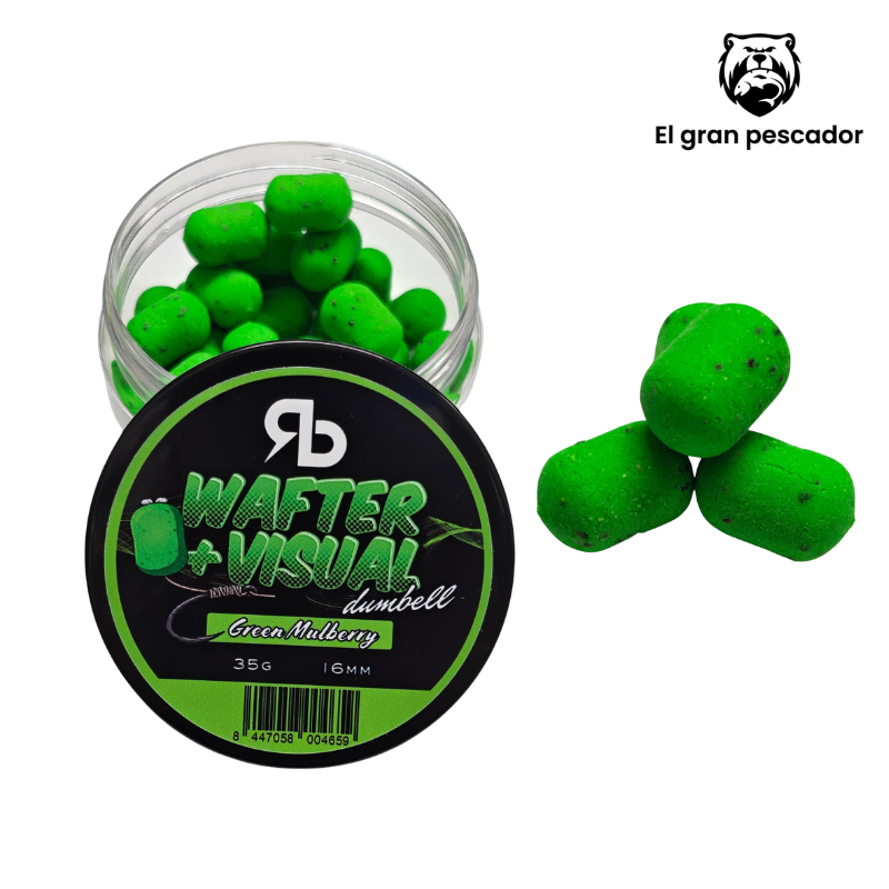 RB Wafter +Visual Dumbell Green Mulberry 16mm
