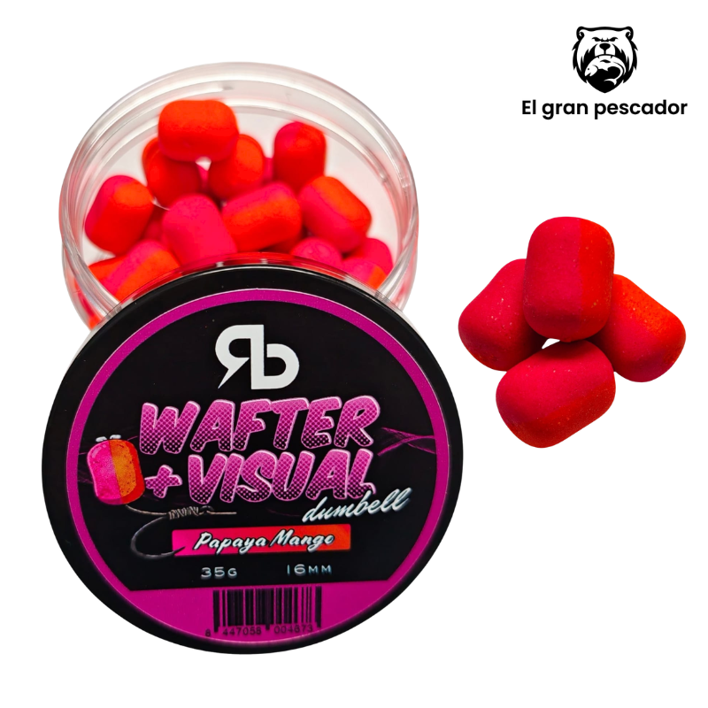 RB Wafter +Visual Dumbell Papaya Mango 16mm