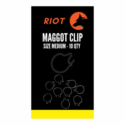 Riot Maggot Clip Medium 10uds