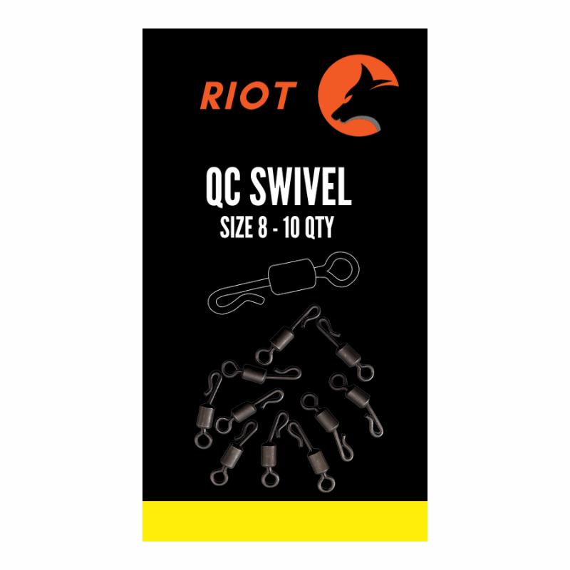 Riot QC Swivel Size 8 10uds