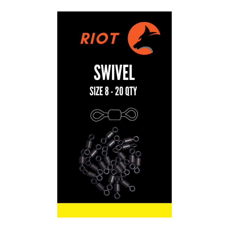 Riot Swivel Size 8 20uds