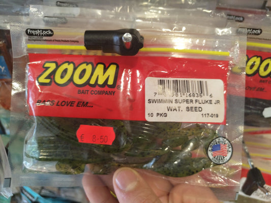 Vinilos Zoom Swimmin Super Fluke JR Watermelon Seed