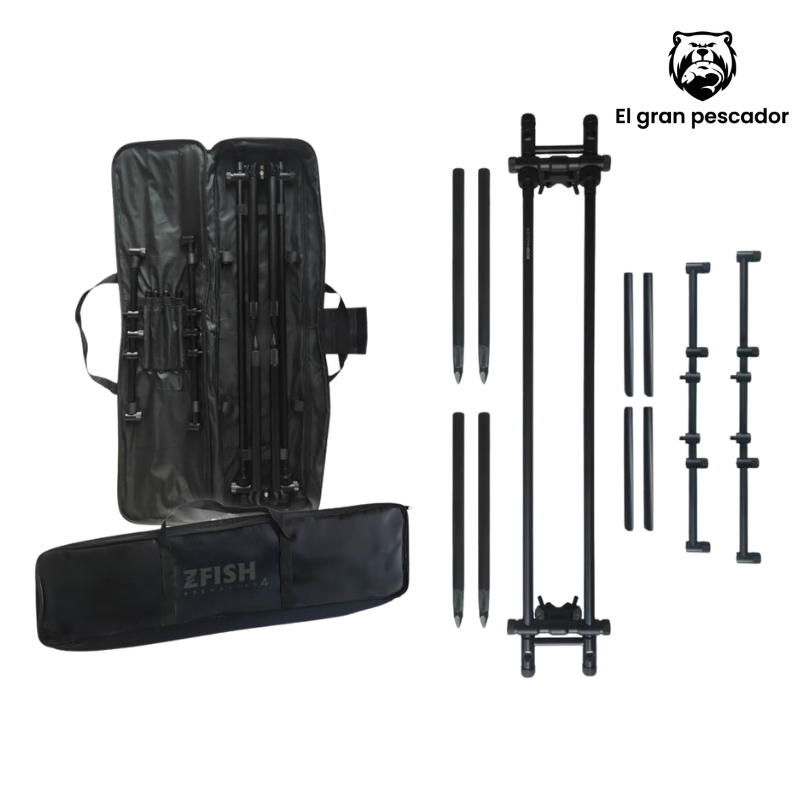 Zfish Rod Pod Master 4 Cañas