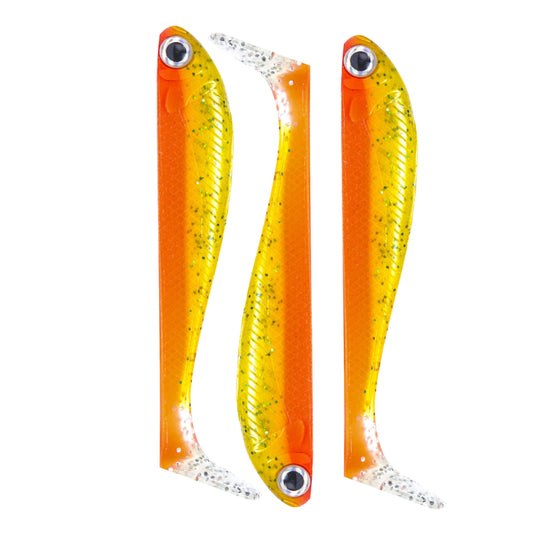 Vinilos Roshi Fishing R-Shad 130mm 12gr Pumpkin