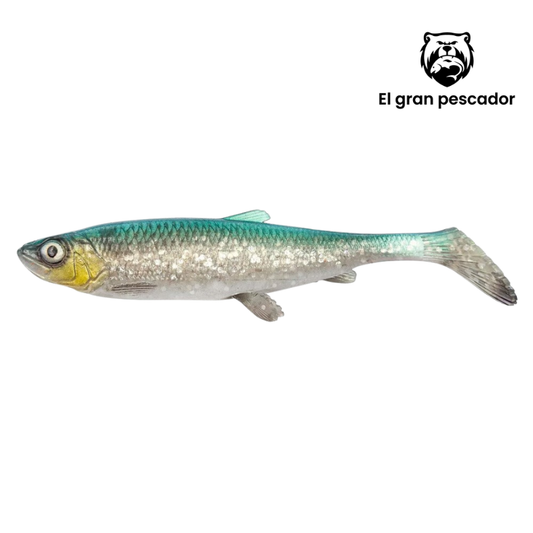 Vinilos Savage Gear 3D Herring Shad 15cm 23gr Green Silver