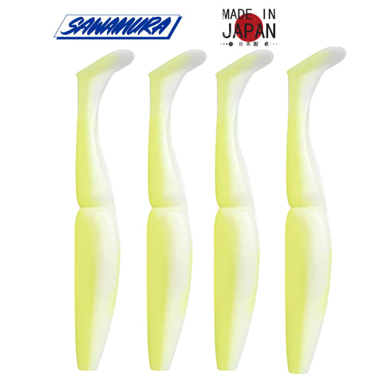 Vinilo Sawamura One Up Shad 6″ 0148 Milky Chart