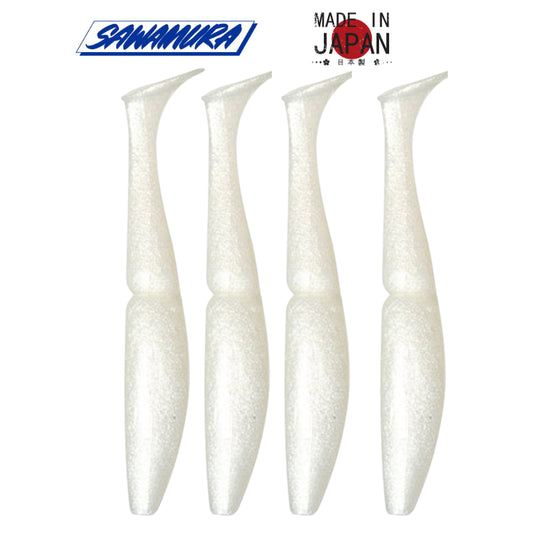 Vinilo Sawamura One Up Shad 6″ 027 Silky White