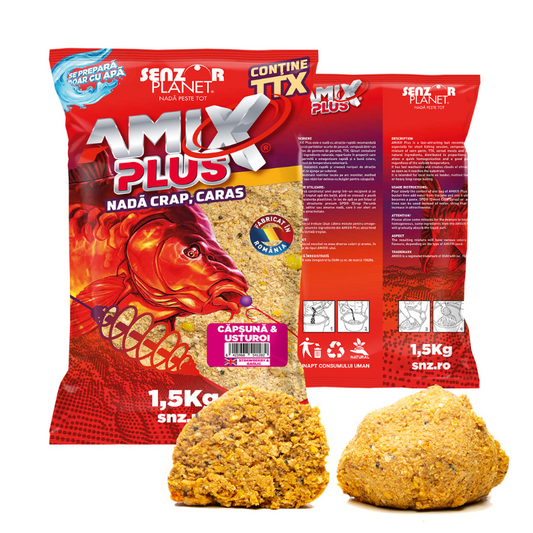 Senzor Planet Groundbait Amix Plus Fresa Ajo 1,5kg