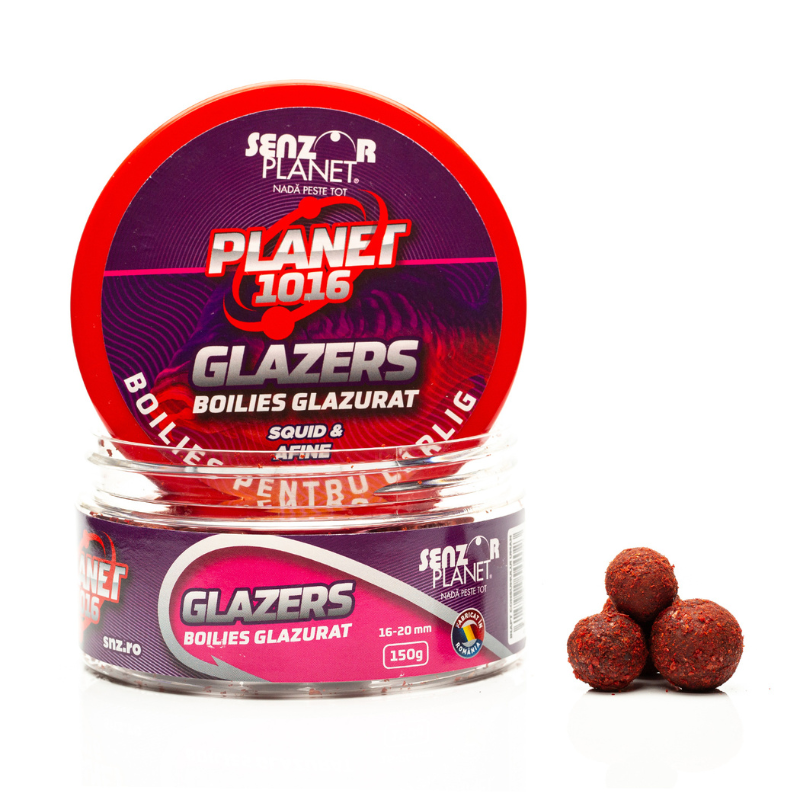 Senzor Planet Hookbait Planet 1016 (Calamar Arandanos) Boilies Selectos Recubiertos 16-18mm