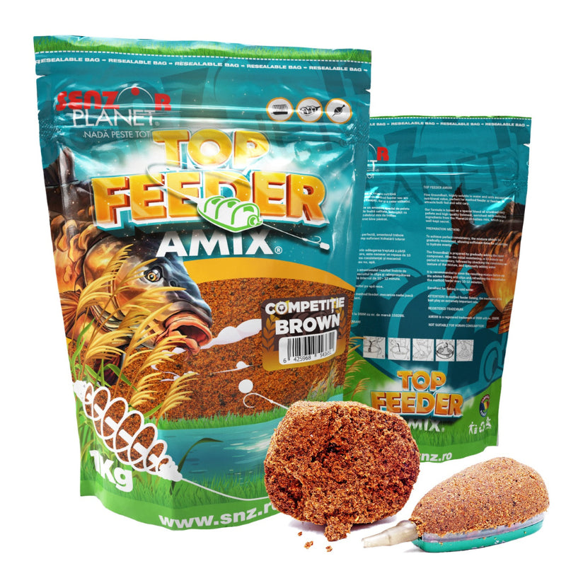 Senzor Planet Groundbait Competicion Marron Top Feeder Amix (Krill)