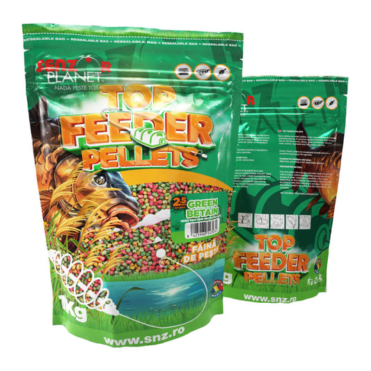 Senzor Planet Micro Pellets Green Betain Multi Color 2,5mm