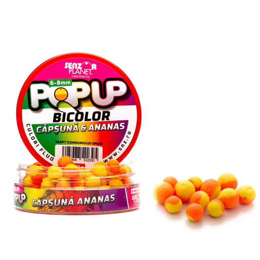 Senzor Planet Pop Up Bicolor Fresa Piña 6-8mm