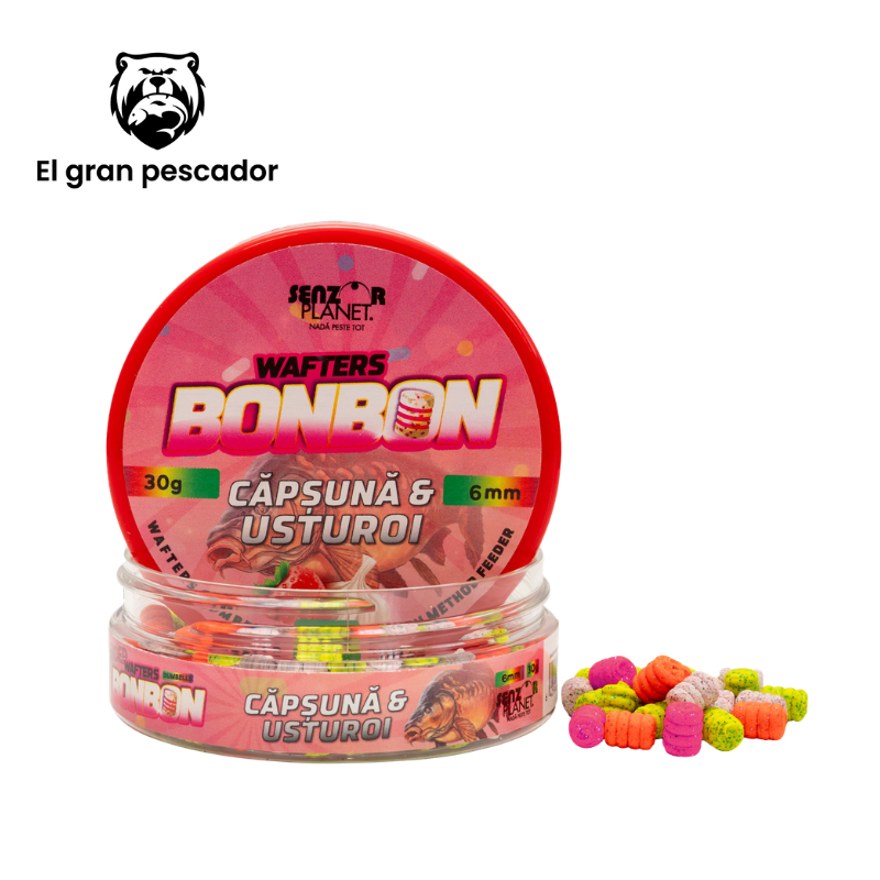 Senzor Planet Wafter Dumbell Bonbon Fresa Ajo 6mm