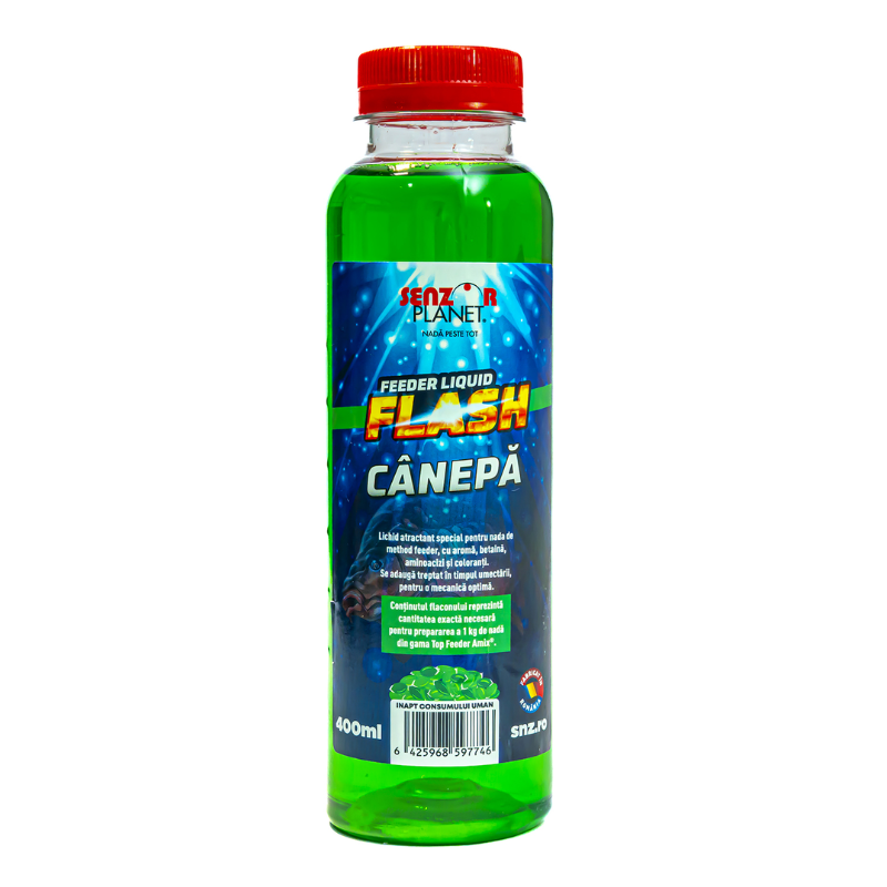Senzor Planet Flash Feeder Liquid Cañamon 400ml