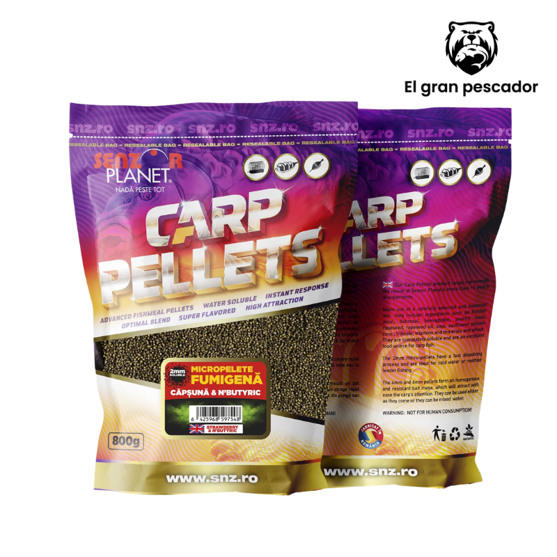 Senzor Planet Micro Pellets Fresa N`Butyric Flumino 2mm