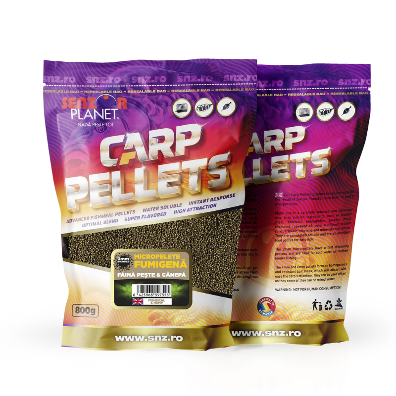 Senzor Planet Micro Pellets Fish Cañamon Flumino 2,5m