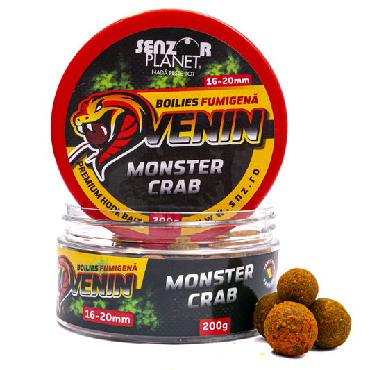 Senzor Planet Boilies Carlig Venin Flumino Monster Crab 16-20mm